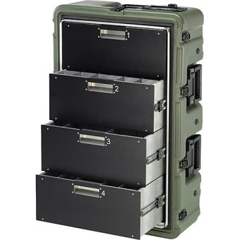 Peli MC4100 Medchest 4 Drawer for Emergency Response Supplies