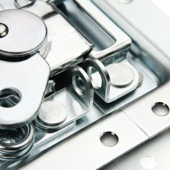 Butterfly Latch medium non cranked 9 mm deep padlockable