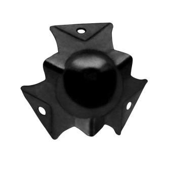 Ball Corner small three-leg 3 holes black